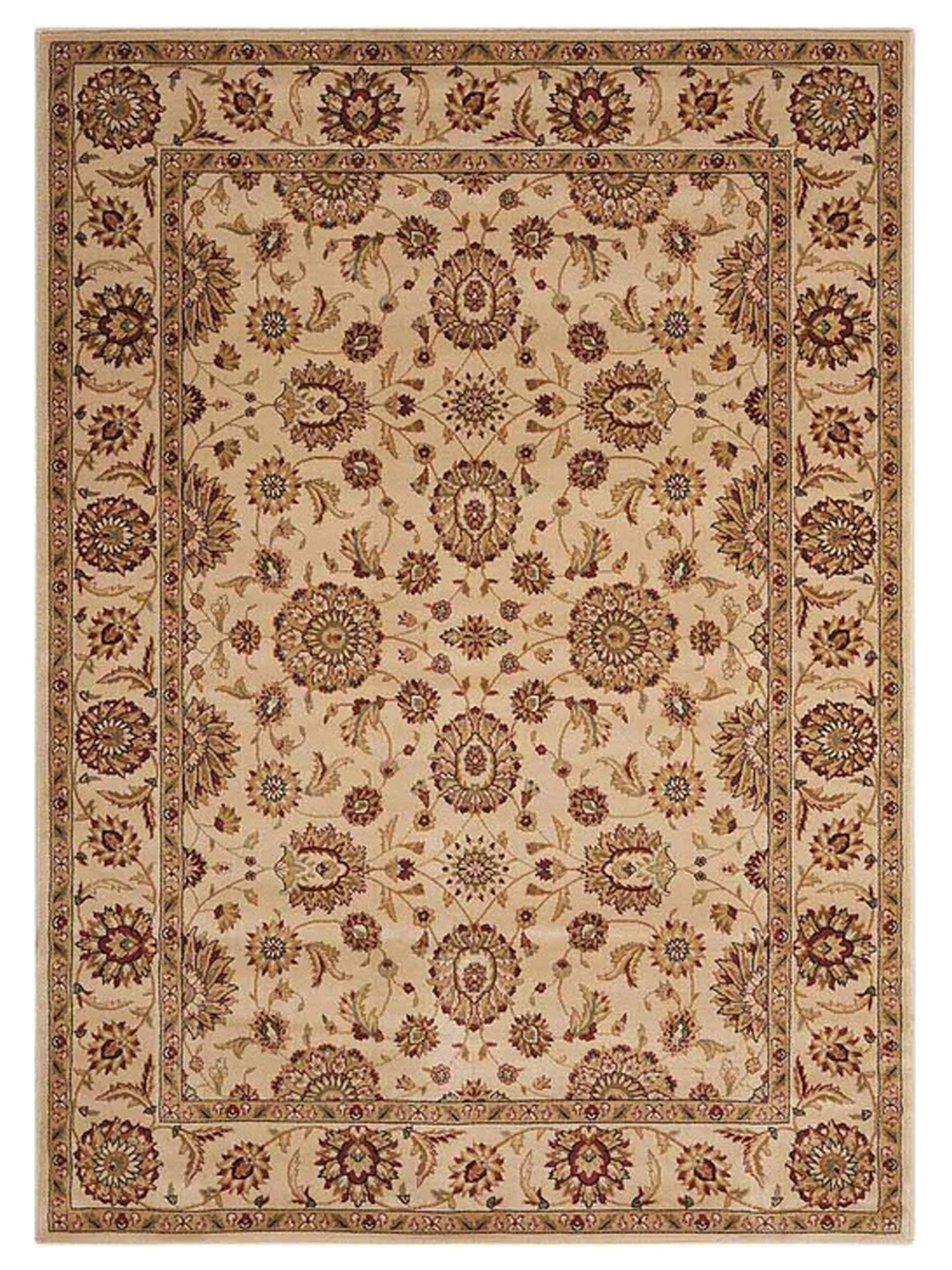 Nourison-Persian Mahal-PC002-Ivory-Traditional-Power-Loomed-Rug