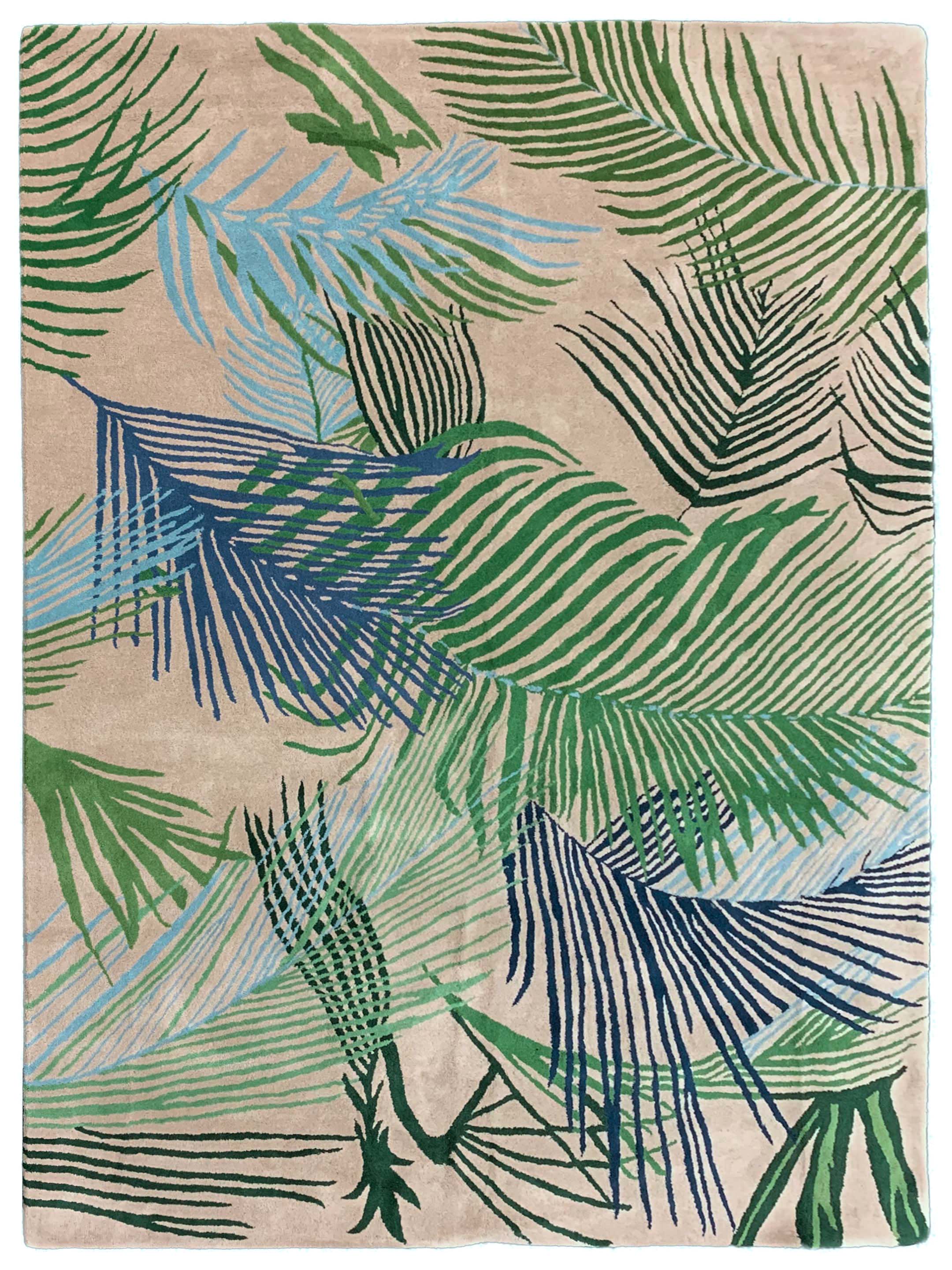 Super-Tia-Palms-Camel-Transitional-Tufted-Rug